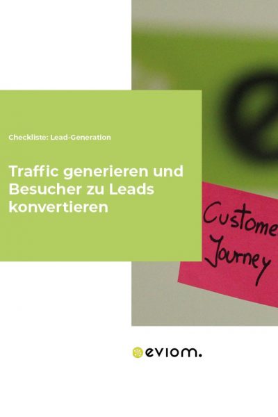 Checkliste Titelbild Leadgenerierung Titelbild Checkliste Leadgenerierung