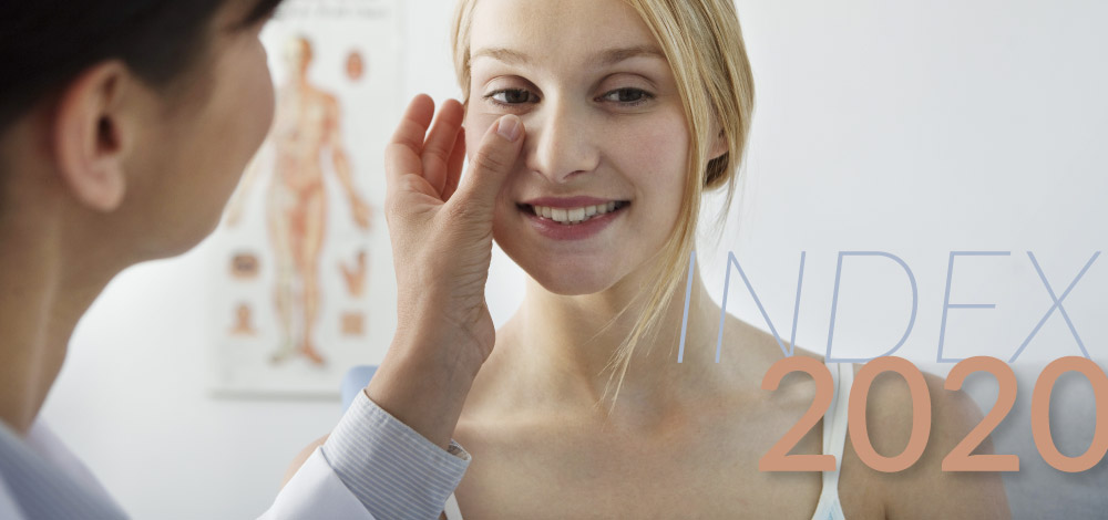 image of skin exam by a dermatologist
