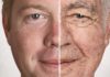 picture of man't aging face