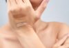 human skin and cosmetics image
