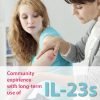 Long-term use of interleukin-23 (IL-23) psoriasis therapies