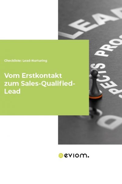 Titelbild Checkliste Lead Nurturing Checkliste Titelbild Lead Nurturing