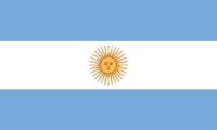 Argentinien Flagge Argentinien Flagge