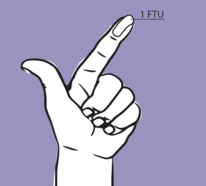A fingertip unit (FTU)